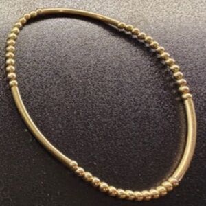 Chic Gold Beaded Bracelet